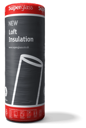 100mm Superglass Loft Insulation Multi-Roll 44  - 12.12m2 Pack