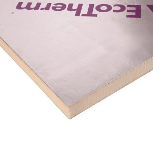 150mm Ecotherm Eco-Versal PIR Insulation Board 2400x1200mm