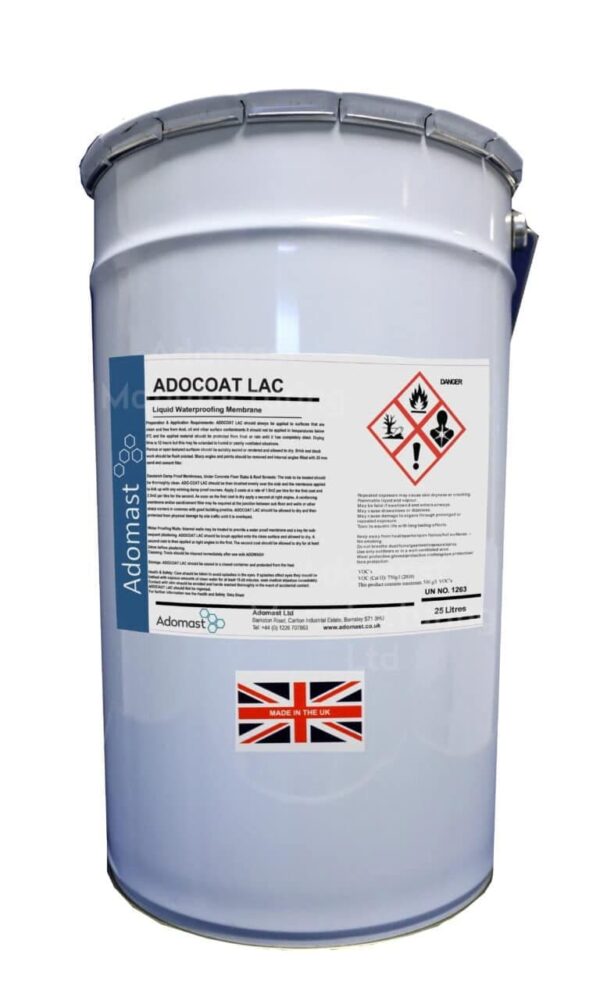 ADOMAST ACOTLAC005 Adocoat LAC 5ltr