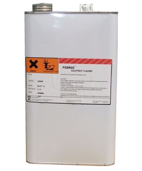 Fosroc Equipment Cleaner  5L  - Price on application