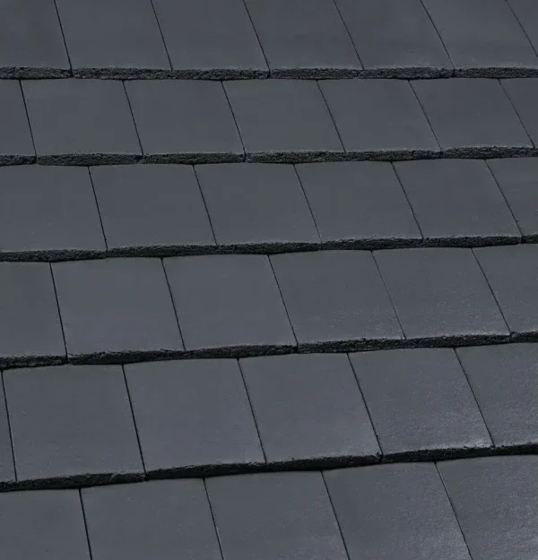 Marley Ashmore Interlocking Plain Roof Tile - Smooth Grey - Pack of 46