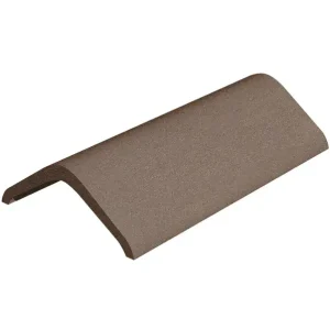 Marley Concrete 457mm modern ridge - Smooth Brown