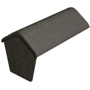 Marley Concrete 457mm Modern stop end ridge - Anthracite