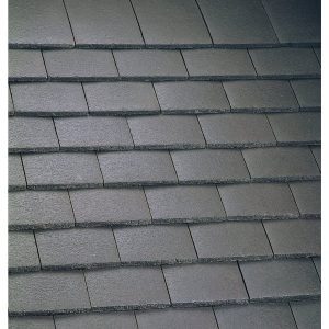 Marley Concrete Plain Roof Tiles -Smooth brown - Pack of 10