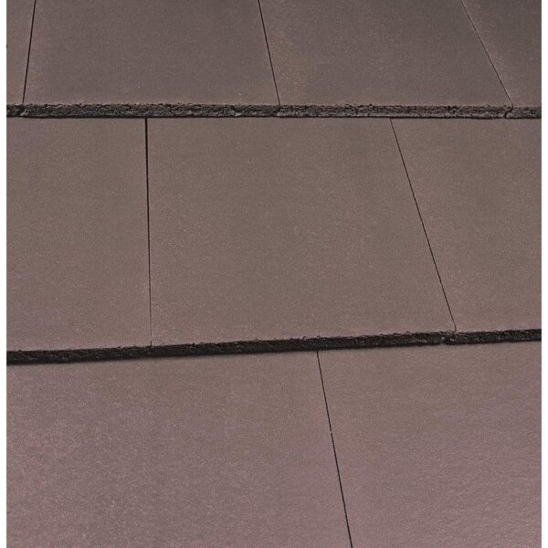 Marley Edgemere Interlocking Concrete Slate - Smooth Brown - Pack of 40