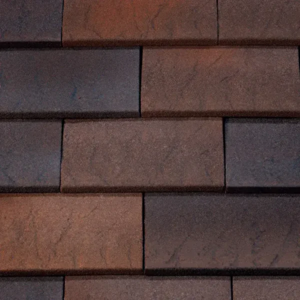 Marley Hawkins Clay Plain Roof Tiles - Fired Sienna - Pack of 12