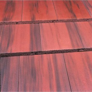 Marley Modern Concrete Interlocking Roof Tile - Old English Dark Red - Pack of 32