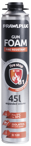 RAWL R-RPP-B1 Fire Resistant Foam 750ml