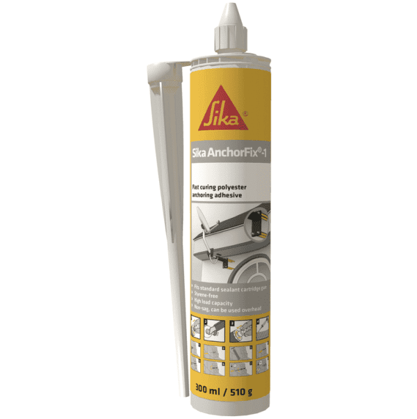 Sika 461476 AnchorFix 1 Anchoring Adhesive 300ml Grey