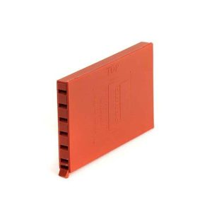 Timloc Cavity Wall Weep Vent Terracotta - 65 x 10 x 100mm