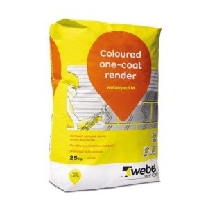 Weber Pral M Chalk Render 25KG Bag